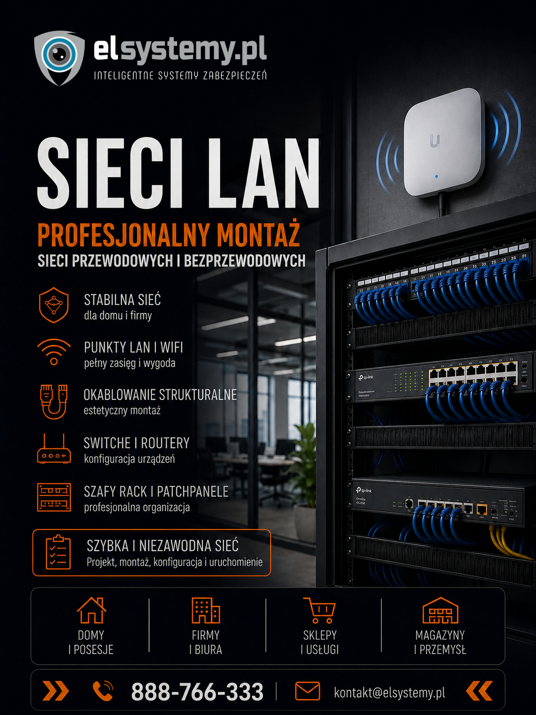 sieci komputerowe radom