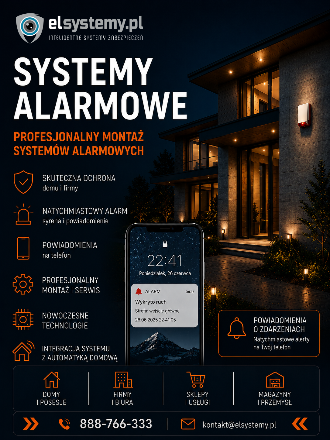 alarmy radom